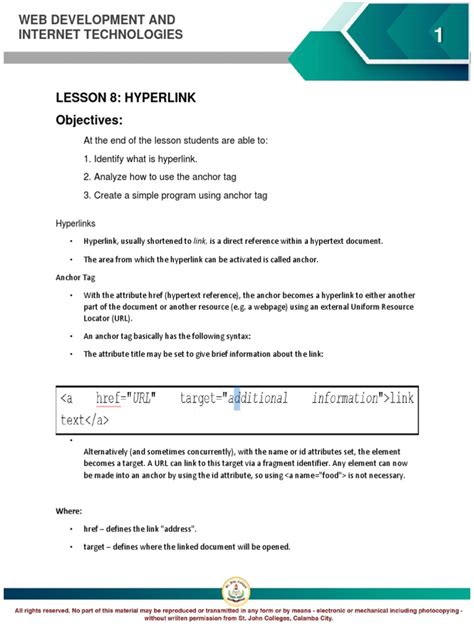 Hyperlink | PDF | Hyperlink | World Wide Web