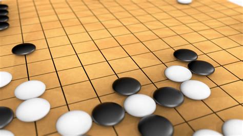 Traditional strategy board game, Go. 23953801 Stock Video at Vecteezy