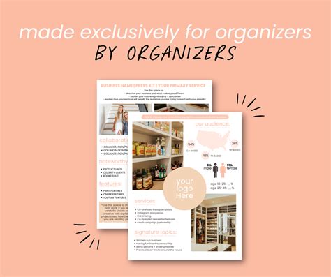 PRESS KIT FOR ORGANIZERS FREE TEMPLATE