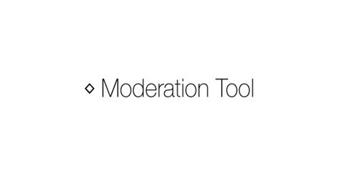 Moderation Tool Promo Code - 50% Off (Sitewide) in Jul 2025