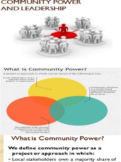 Community Leadership | PDF