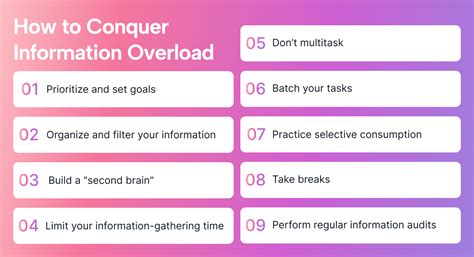 9 Effective Strategies for Conquering Information Overload | Motion ...