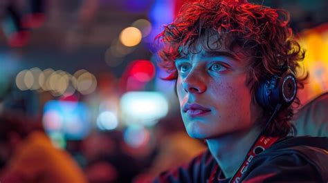 Competitive Gaming Players Silhouette Focused on Screen | Premium AI ...