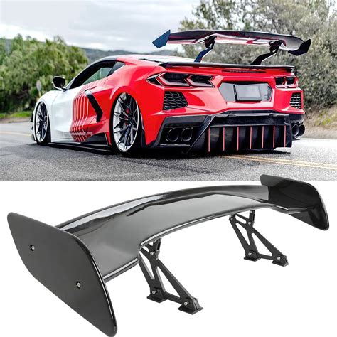 Amazon.com: DREAMOTOR 54 Inch Universal Rear Spoiler, PRO Style Car ...