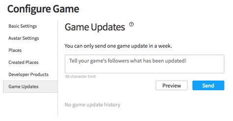Game Update Notifications - Announcements - Developer Forum | Roblox
