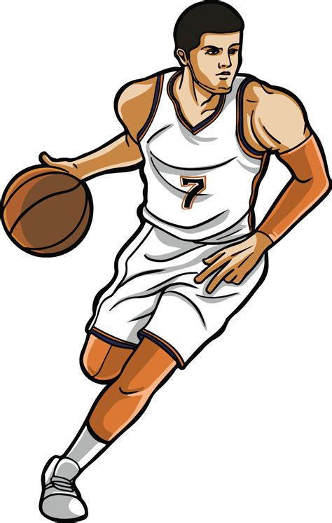 basketball player action illustration clip art collection 20336690 ...