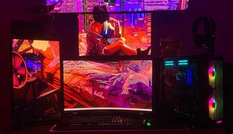 This gaming PC build has all the monitors and that’s why we love it