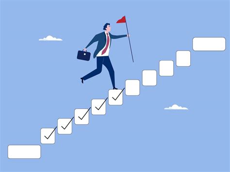 Progression from start to success, development or improvement ...