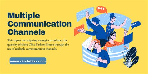 Multiple Communication Channels - CIRCLE OF BUSINESS