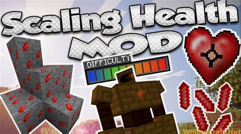 Scaling Health Mod for Minecraft 1.16.5, 1.15.2 –&gt; 1.10.2