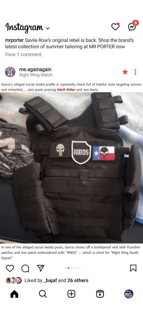 Garcia's Alleged Social Media Profile Is Reportedly Chock Full Of ...