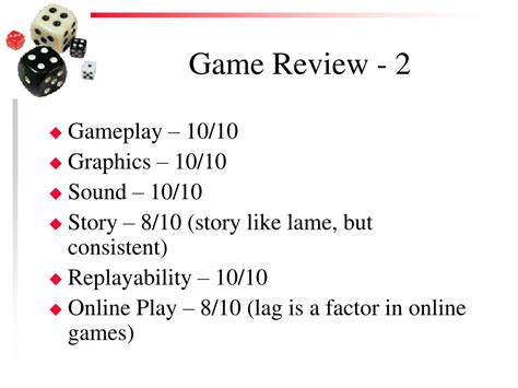 PPT - Game Evaluation PowerPoint Presentation, free download - ID:4210512