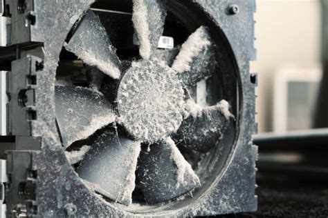 Dusty Computer Case Fan stock photo. Image of sooty - 102001234