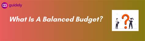 What Is A Balanced Budget?