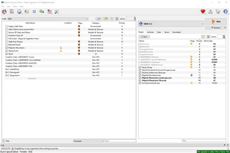 [ Mod Organizer 2 ] Cant adjust mods on left panel : r/skyrimmods