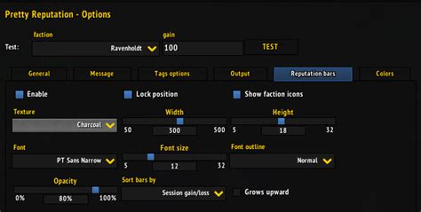 GitHub - BelegCufea/PrettyReputation: Simple addon to modify reputation ...
