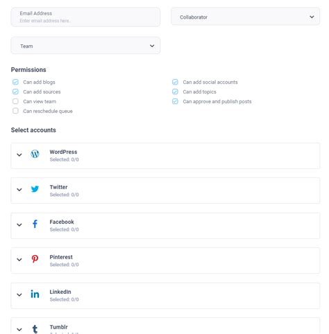 Inviting your team members for collaboration - ContentStudio Help Center