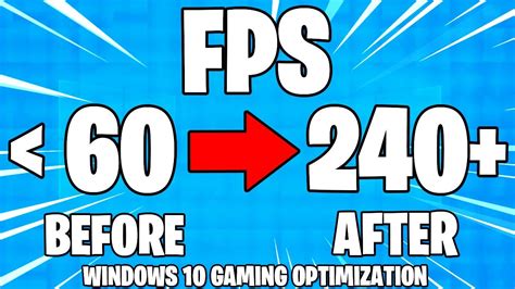 How to optimize Windows for peak gaming performance and FPS?