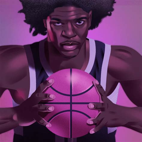 Download Basketball Player Purple Aura Wallpaper | Wallpapers.com