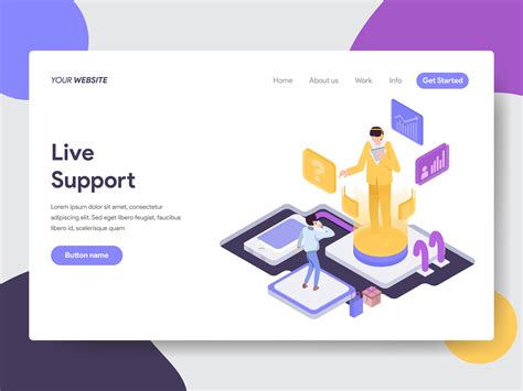 Support Website Template