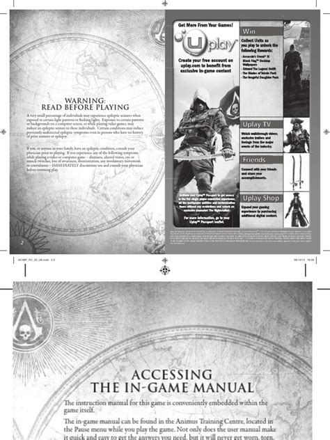 Warning: Read Before Playing | PDF