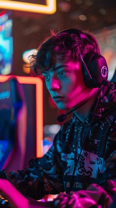 Free Focused Gamer Playing Photo - Gaming, Neon, Concentration ...