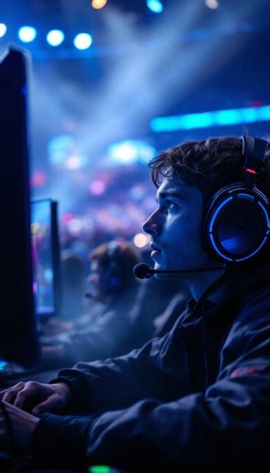 Free Professional Gamer Focused Image | Download at StockCake