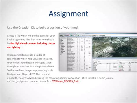 Intro to Game Modding - Lecture 8 | PPT