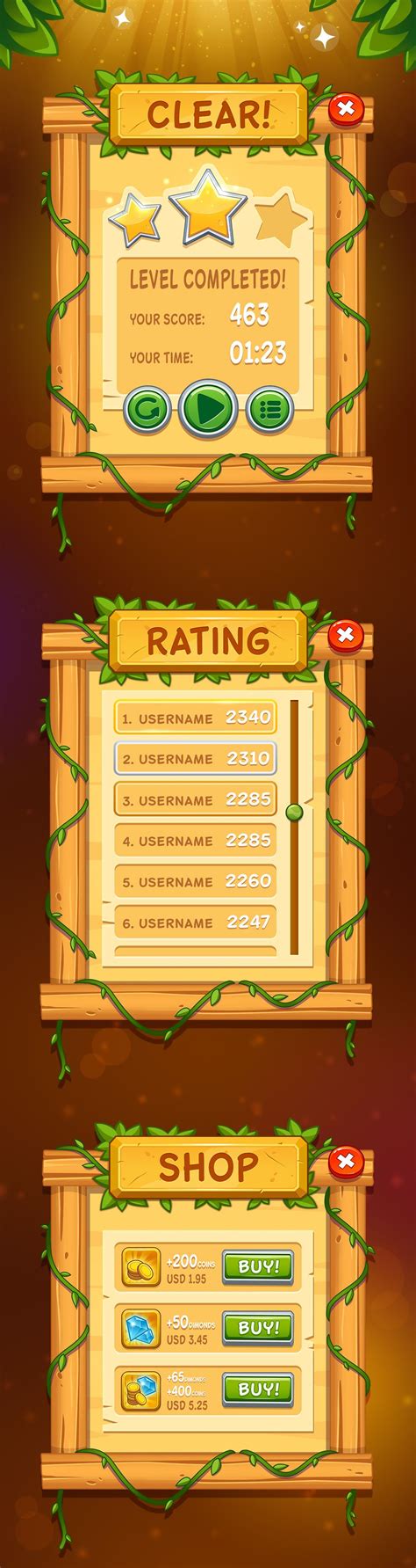 Game Interface Design