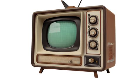 Old Retro vintage TV on Transparent background png 21027240 PNG
