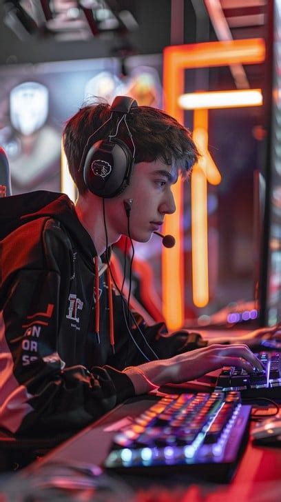 Free Focused Gamer Playing Image | Download at StockCake