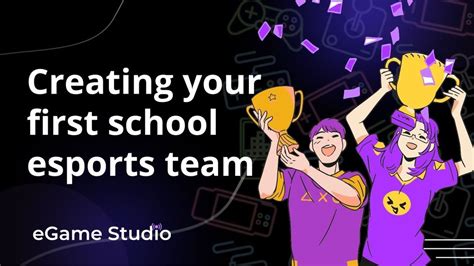 Creating your first esports team | eGame Studio