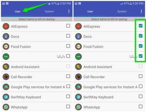 Disable Startup Apps To Speed Up Android Boot Time and Performance