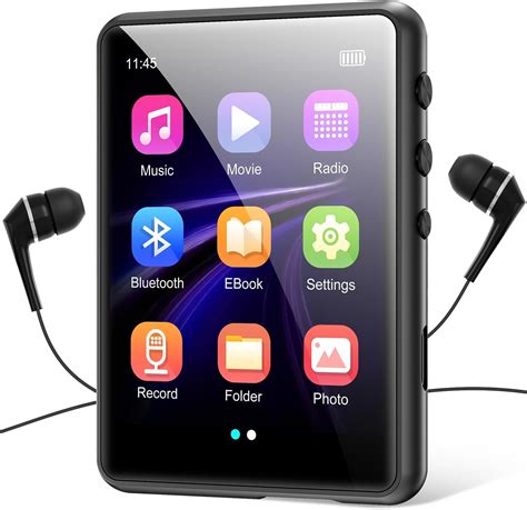 Amazon.com: 64GB MP3 Player with Bluetooth 5.3, SWOFY M4 Mp3 Music ...