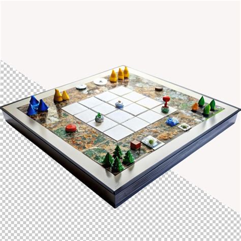 Premium PSD | Compelling board game on transparent background
