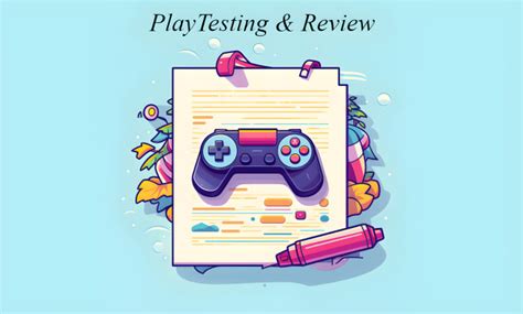 Your all genre game tester and insightful reviewer by Gamecraftor | Fiverr