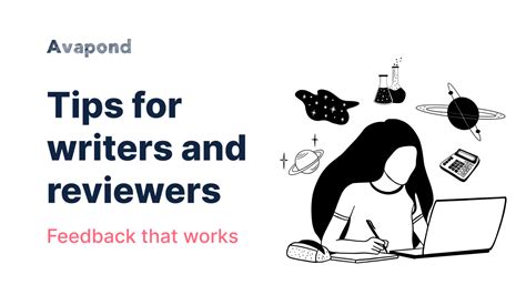 Feedback that works: tips for writers and reviewers