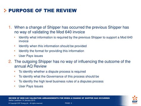 PPT - MOD 272 – REVIEW OF MOD 640 VALIDATION ARRANGEMENTS FOR WHEN A ...