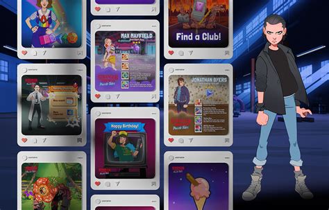 Social Media posts promoting puzzle game :: Behance
