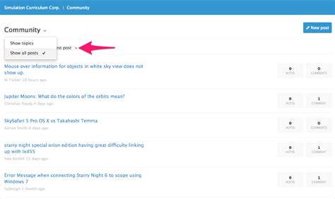 How To Use Your New Community Support Forums – Simulation Curriculum Corp.