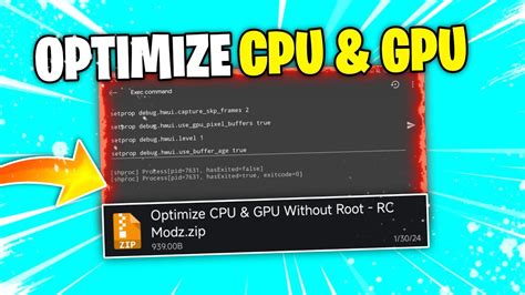 Optimize CPU & GPU For Gaming! Max FPS | Stable Performance | NO ROOT ...