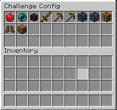 Challenges - Minecraft Mod