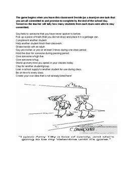 Commitment Game - Behavior Management Strategy by Taylor Taughts