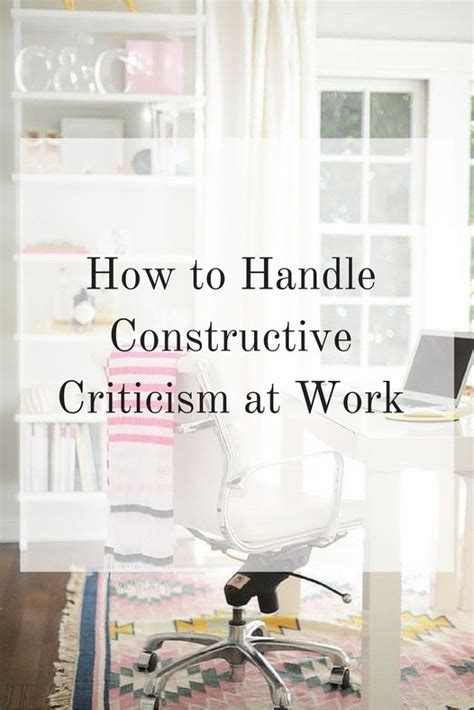 How to Respond to Constructive Criticism at Work
