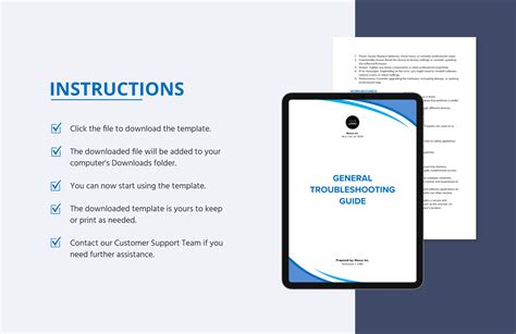 Troubleshooting Guide Template in Word - Download | Template.net