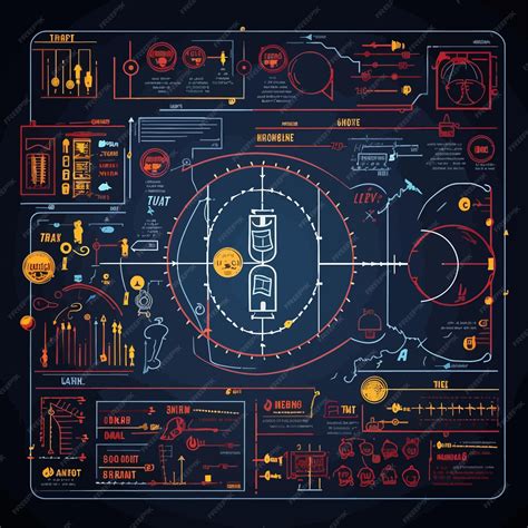 Premium Vector | Basketball strategy field game tactic board template