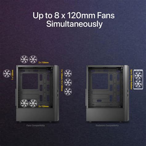 Antec AX20 Mid-Tower Gaming Case | Memoxpress Online