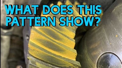 How to Read and Interpret Gear Patterns (Ring and Pinion) - YouTube