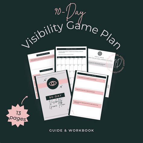 The 90-day Visibility Game Plan Guide &amp; Workbook, Done-for-you ...
