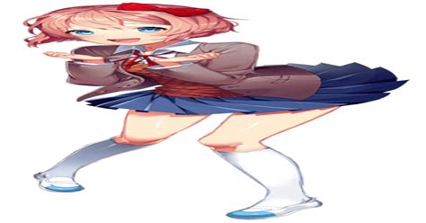 To celebrate a year of being on r/DDLC, here’s a stretched out Sayori ...